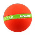 Natural rubber massage ball roller